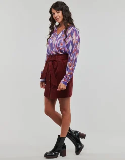 Only - ONLPAM LIFE L/S V-NECK TOP PTM Violet Discount