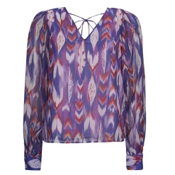 Only - ONLPAM LIFE L/S V-NECK TOP PTM Violet Discount