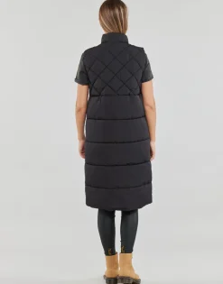 Only - ONLSTACY QUILTED LONG WAISTCOAT OTW Noir New
