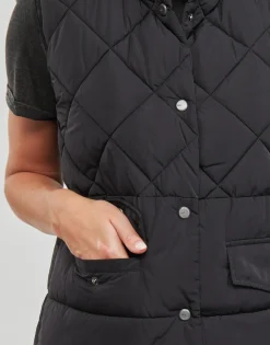 Only - ONLSTACY QUILTED LONG WAISTCOAT OTW Noir New