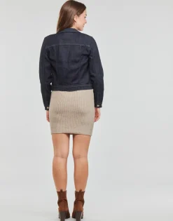 Only - ONLTIA LIFE DNM JACKET RAW PIM Darkbluedenim Outlet