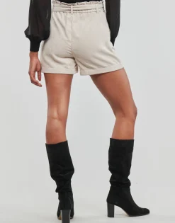Only - ONLVIOLA HW PB BELT CORD SHORTS TLR Beige Outlet
