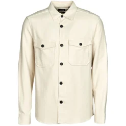 Hot Only & Sons  - ONSMILO LS SOLID OVERSHIRT NOOS Creme