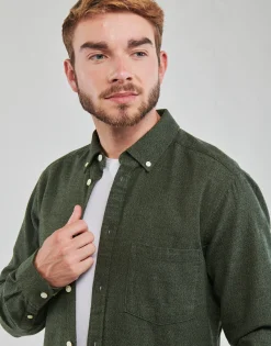 Sale Only & Sons  - ONSNIKO LS MELANGE SHIRT Kaki