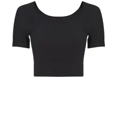 Only Play - ONPJAIA LIFE SS 2-WAY CROP Noir Clearance