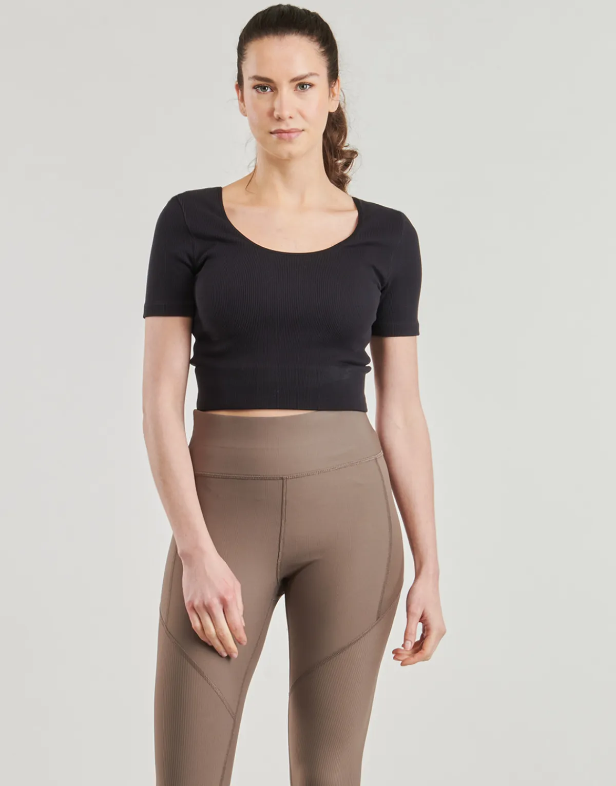 Only Play - ONPJAIA LIFE SS 2-WAY CROP Noir Clearance