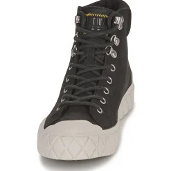 Clearance Palladium - PALLA ACE LO CUFF LTH Noir