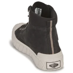 Clearance Palladium - PALLA ACE LO CUFF LTH Noir