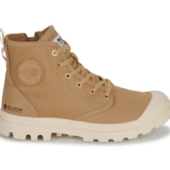 Palladium - PAMPA HI ZIP ORGANIC Marron Clearance