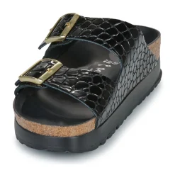 Online Papillio - Arizona Flex Platf LENA Croc Black HEX Noir
