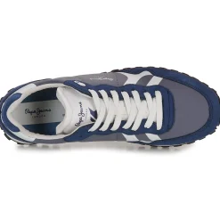 Pepe jeans - BRIT-ON PRINT M Bleu Sale