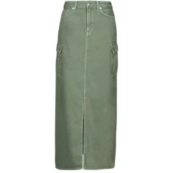Online Pepe jeans - MAXI SKIRT HW CLR Kaki