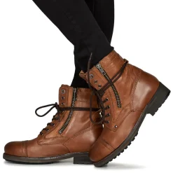 Hot Pepe jeans - MELTING COMBAT W Marron