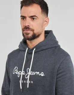 Hot Pepe jeans - NOUVEL HOODIE Marine