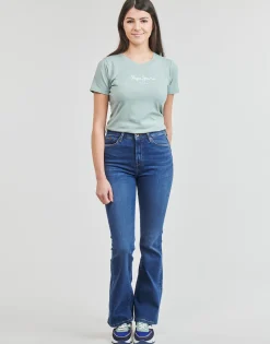 Pepe jeans - SKINNY FIT FLARE UHW Denim