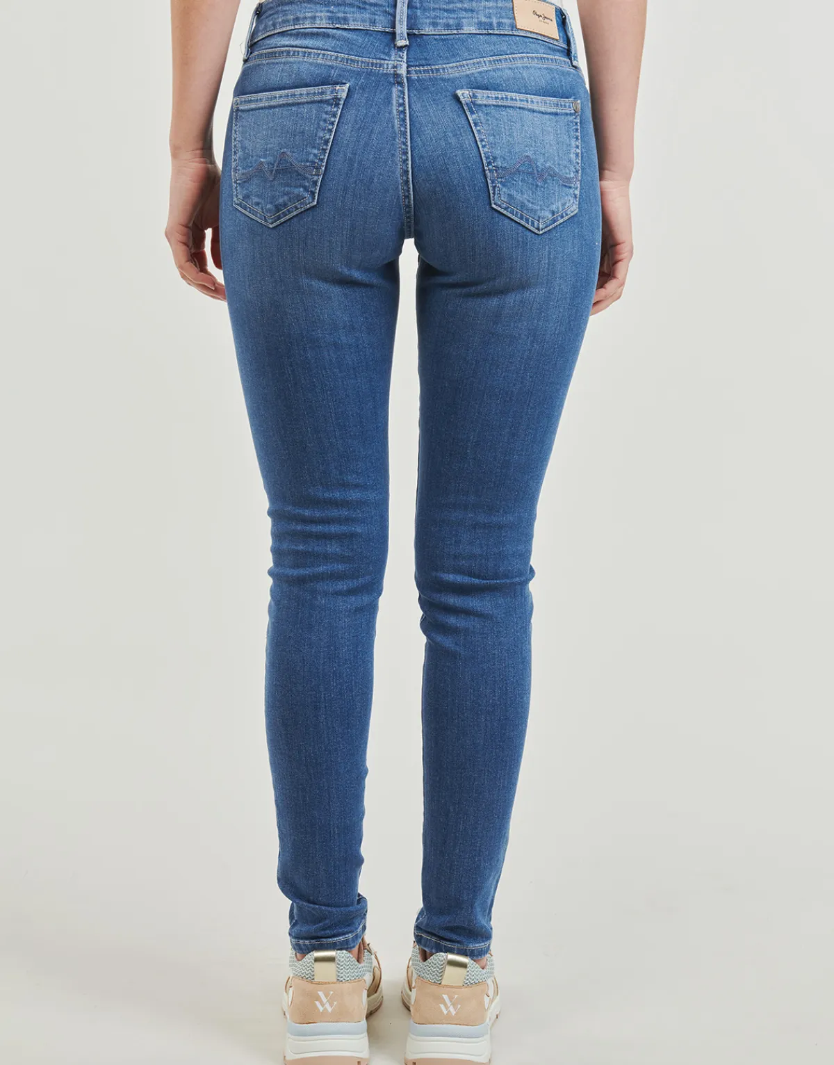 Discount Pepe jeans - SKINNY JEANS LW Bleu