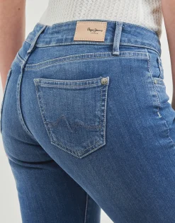 Discount Pepe jeans - SKINNY JEANS LW Bleu