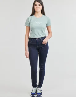 Pepe jeans - SKINNY JEANS HW Marine New