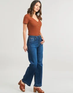 Pepe jeans - WIDE LEG JEANS UHW
