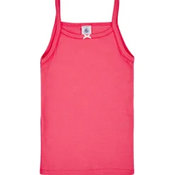 Discount Petit Bateau - 3 CHEMISES BRETELLES Rose