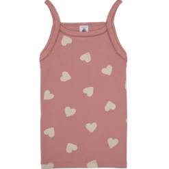 Petit Bateau - 2 CHEMISES BRETELLES Rose Clearance