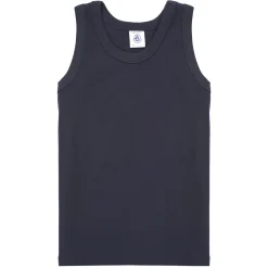 Sale Petit Bateau - 2 DEBARDEURS Marine