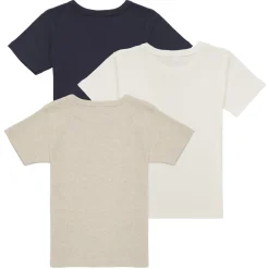 Petit Bateau - 3 TEE SHIRTS MC Multicolore New