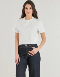 Hot Petit Bateau - MC COL ROND Blanc