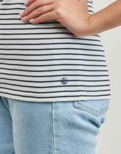 Outlet Petit Bateau - MC COL ROND Marine