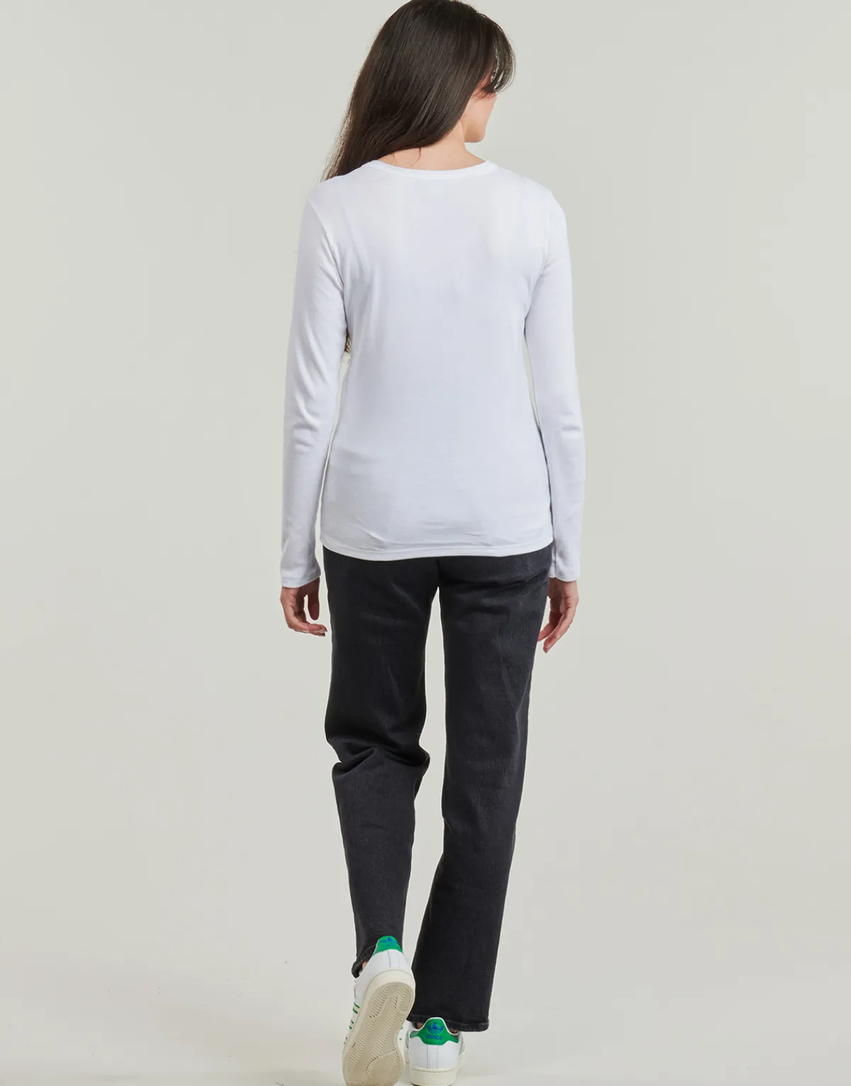 Petit Bateau - ML COL ROND Blanc Discount