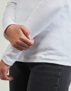 Petit Bateau - ML COL ROND Blanc Discount