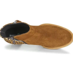 Philippe Morvan - LOKS V1 VELOURS CAMEL/LEOP Discount