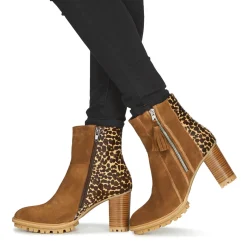 Philippe Morvan - LOKS V1 VELOURS CAMEL/LEOP Discount