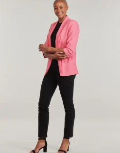 Pieces - PCBOSELLA 3/4 BLAZER NOOS Rose Hot