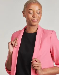 Pieces - PCBOSELLA 3/4 BLAZER NOOS Rose Hot