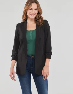 Pieces - PCBOSS 3/4 BLAZER NOOS Noir New