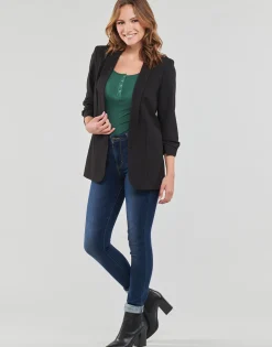 Pieces - PCBOSS 3/4 BLAZER NOOS Noir New