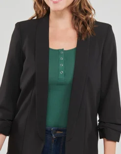 Pieces - PCBOSS 3/4 BLAZER NOOS Noir New