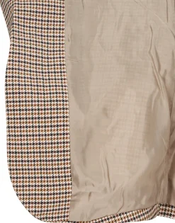 Best Pieces - PCBOSS 3/4 PRINTED BLAZER Marron