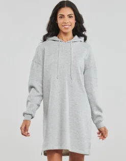 Clearance Pieces - PCCHILLI LS SWEAT DRESS Gris