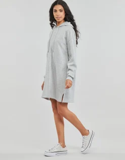 Clearance Pieces - PCCHILLI LS SWEAT DRESS Gris