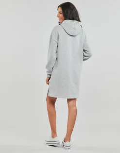 Clearance Pieces - PCCHILLI LS SWEAT DRESS Gris