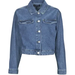 Pieces - PCTESSIE LS DNM JACKET MB873 Bleu Clearance