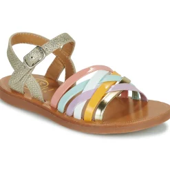 Pom d'Api - PLAGETTE LUX PLATINE-MULTIPASTEL Sale