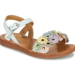 Pom d'Api - PLAGETTE MULTI FLO BLANC-MULTICO Discount