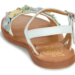 Pom d'Api - PLAGETTE MULTI FLO BLANC-MULTICO Discount