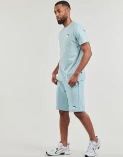 Puma - ESS+ 2 COL SMALL LOGO TEE Bleu Online