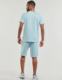 Puma - ESS+ 2 COL SMALL LOGO TEE Bleu Online