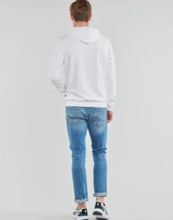 Puma - ESS BIG LOGO HOODIE FL Blanc Online