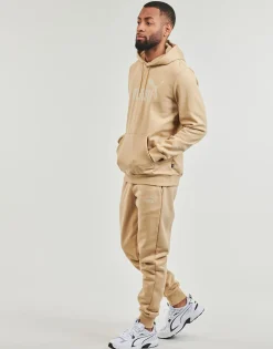 Puma - ESS BIG LOGO HOODIE FL (S) Beige Online